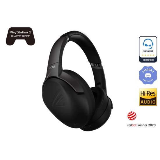Casti gaming bluetooth ASUS ROG Strix GO BT negre