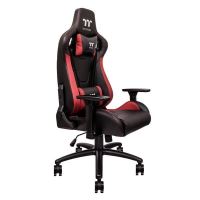 Scaun gaming Tt eSPORTS U Fit negru cu rosu