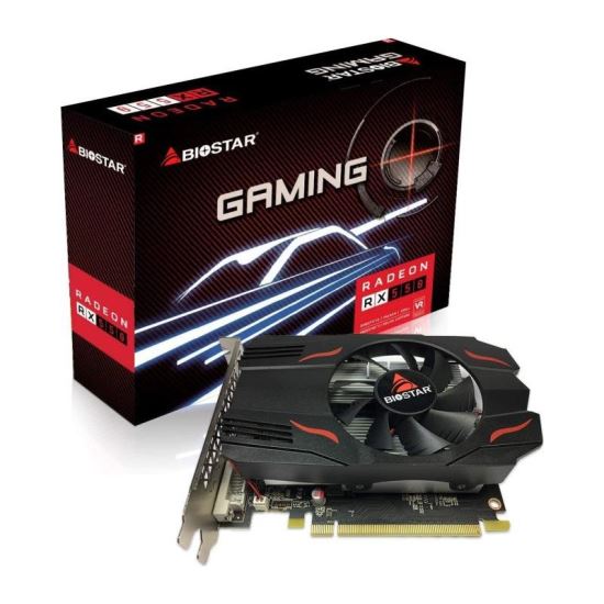 Placa video Biostar AMD Radeon RX550 2GB 128bit