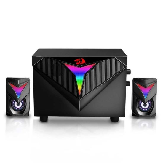 Boxe 2.1 Redragon Toccata iluminare RGB negre