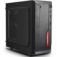 Carcasa Segotep AND mini neagra cu rosu sursa 350W