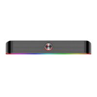 Soundbar Redragon Adiemus negru iluminare RGB