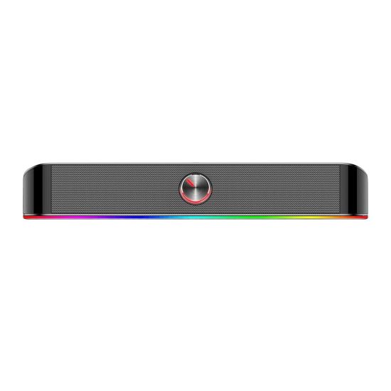 Soundbar Redragon Adiemus negru iluminare RGB