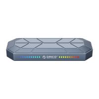 Rack SSD Orico M2VG01-C3 iluminare RGB M.2 NVMe SSD gri