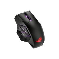 Mouse wireless si cu fir gaming ASUS ROG Spatha X negru