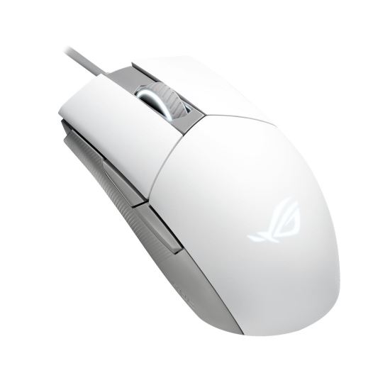 Mouse gaming ASUS ROG STRIX Impact II Moonlight alb