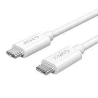 Cablu USB Orico CTC100M-20 USB Type-C - USB Type-C 2m alb