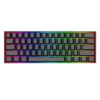 Tastatura gaming mecanica Redragon Dragonborn neagra iluminare RGB switch-uri rosii