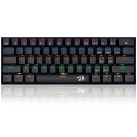 Tastatura gaming mecanica Redragon Lakshmi neagra iluminare Rainbow