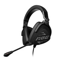 Casti gaming ASUS ROG Delta S Animate iluminare alba
