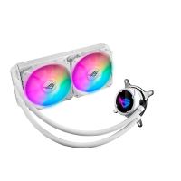Cooler procesor cu lichid ASUS ROG STRIX LC 240 alb iluminare aRGB