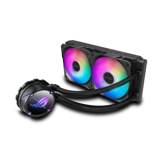 Cooler procesor cu lichid ASUS ROG STRIX LC II 240 iluminare aRGB