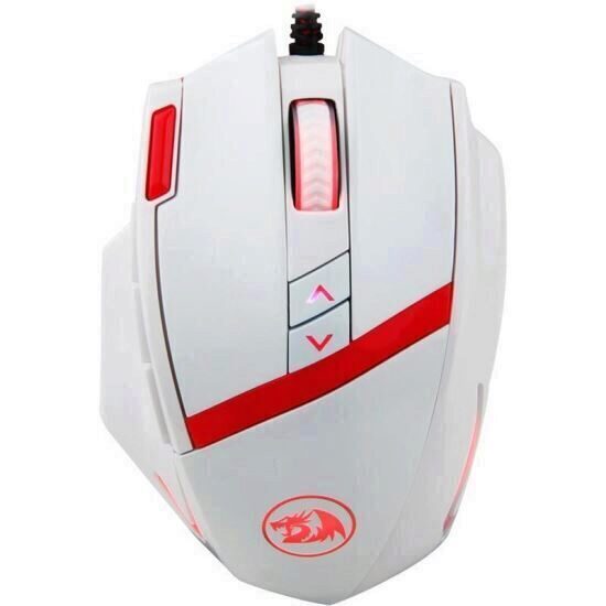 Mouse Redragon Mammoth alb