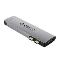 Docking station Orico 2CT-5H USB 2x Type-C gri