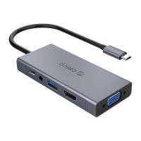 Docking station Orico MC-U501P USB Type-C gri