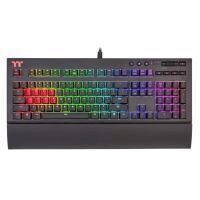 Tastatura mecanica Thermaltake Premium X1 switch-uri gri RGB neagra
