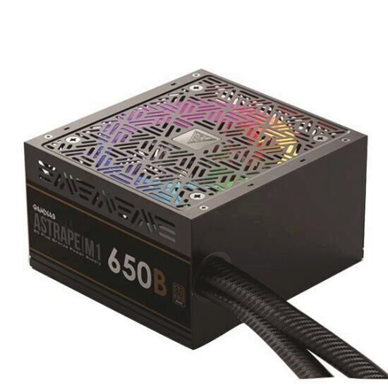Gamdias Astrape M1 650W PSU iluminare RGB