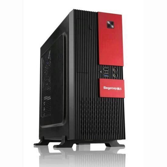 Carcasa Segotep Raynor Tower Mini rosie sursa 350W