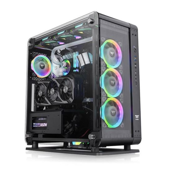 Carcasa Thermaltake Core P6 Tempered Glass Edition neagra