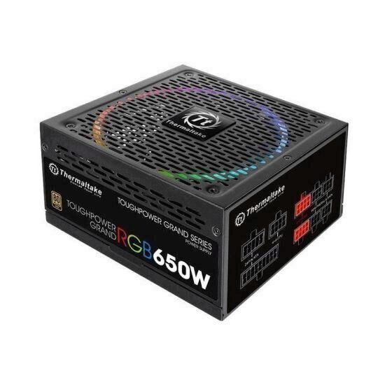 Sursa Thermaltake Toughpower Grand RGB 650W Gold full modulara Open Box