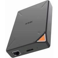 NAS SSK Cloud SSM-F200 Portable Smart WiFi Storage negru Open Box