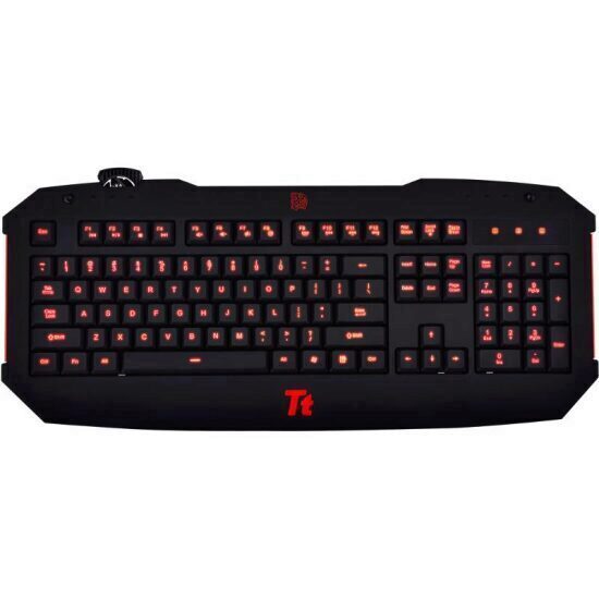 Tastatura gaming Tt eSports Challenger neagra Open Box