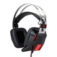 Casti Redragon Lagopasmutus negre cu rosu Open Box